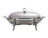 سوفله خوری بیضی دیاکو براق سایز کوچک کد 807sh