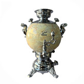 سماور مهان توپی طرح ماربل کرم کد 609C