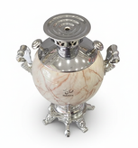 سماور مهان توپی طرح ماربل قهوه ای کد 609C